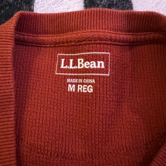 L.L. BEAN men’s women’s unisex sweater oversized baggy sweater crew neck - Picture 2 of 2